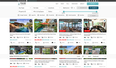 Pulse Real Estate web app placeholder